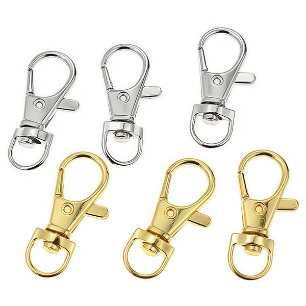 3 Point Zinc Alloy Dog Buckle Key Hanging Buckle Hook Fish Mouth Buckle Die Casting Hook Diy Hardware Accessories