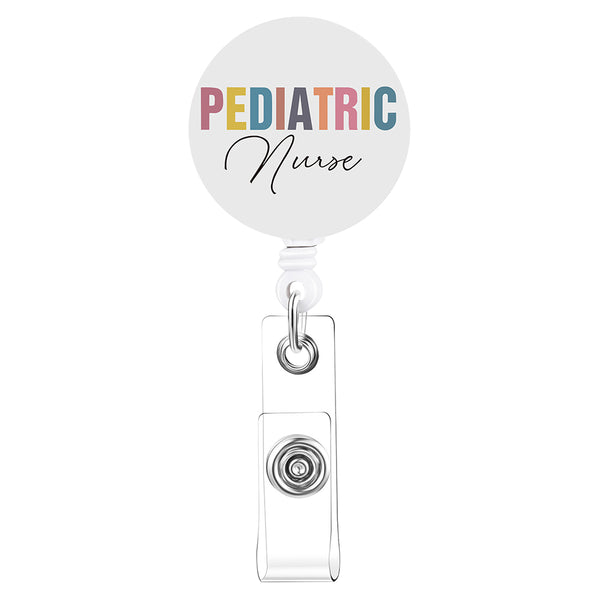 Fashion Cute Medical Epoxy Badge Reel