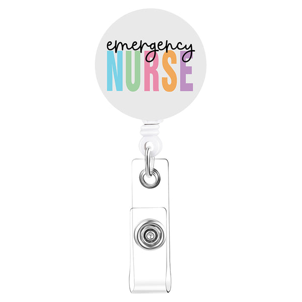 Fashion Cute Medical Epoxy Badge Reel