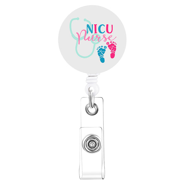 Fashion Cute Medical Epoxy Badge Reel