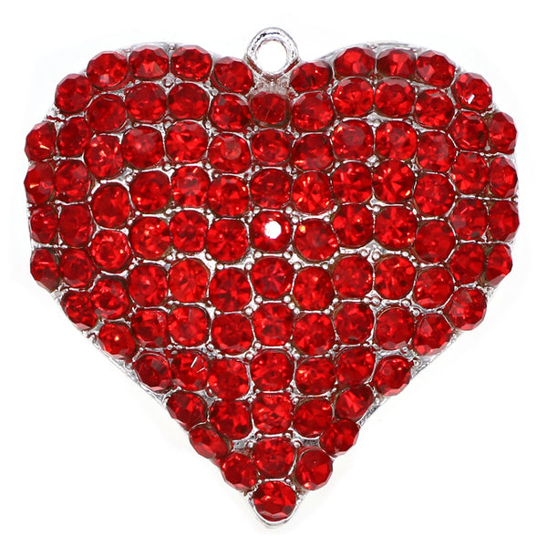Valentine's Day Cute Fashion Love Heart Red Heart Pendant